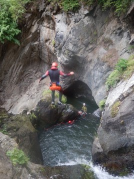 Discesa in Canyoning