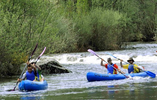 Discesa in canoa gonfiabile & soggiorno 1 notte