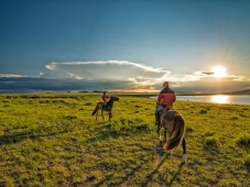 Passeggiata a cavallo