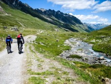 Escursione in bici con con maestro federale