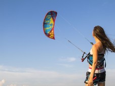 Lezione di Kitesurf