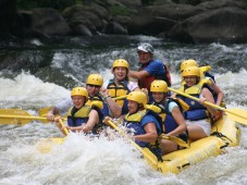 Discesa di rafting