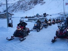 Escursione in Motoslitta