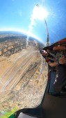 Volo acrobatico  in aliante con Luca Bertossio